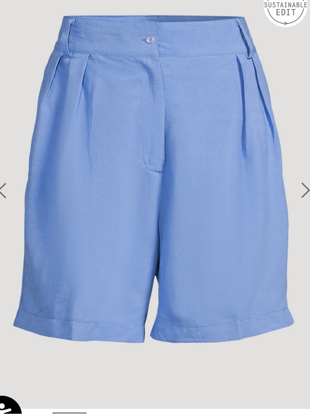 Classic High-Waist Light Blue Women's Shorts - new with tags